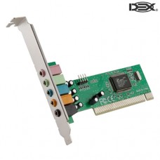 Placa de Som PCI 5.1 com 6 Canais DEX DP-61